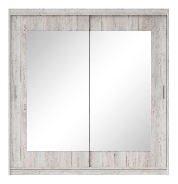 Šatní skříň Alaina Typ 78 (canyon arktická borovice)