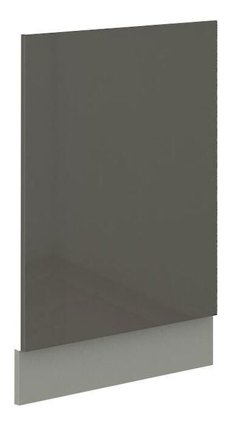 Dvířka na myčku nádobí Gonir ZM 570x446 (korpus: šedá + fronta: lesk šedý)