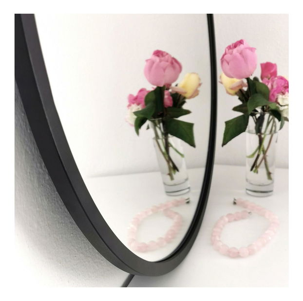 Zrcadlo cheval Piseni (černá)