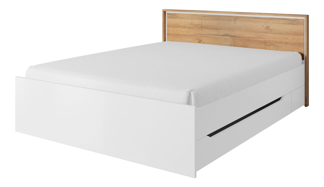 Manželská postel 160 cm Forden Typ 51 (s úl. prostorem)