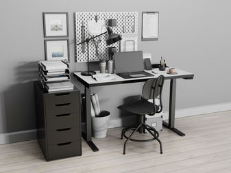 Stůl Untra (bílá + černá)