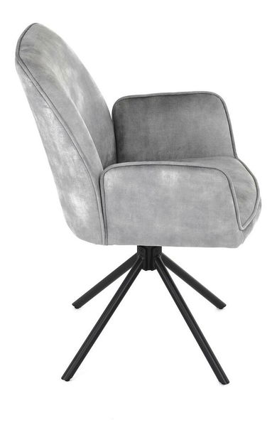 Jídelní židle Heridas (stříbrná)