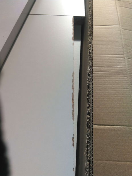 Barový stolek Matioso 1 (dub sonoma + bílá) *bazar