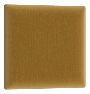 Čalouněný panel Quadra 30x30 cm (hořčicová)
