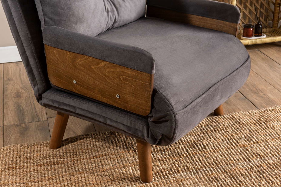 Křeslo Como S (šedá)