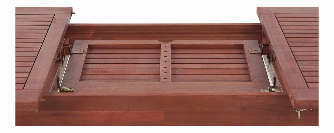 Zahradní jídelní souprava TRATORIA (dřevo) (tmavé dřevo) *výprodej