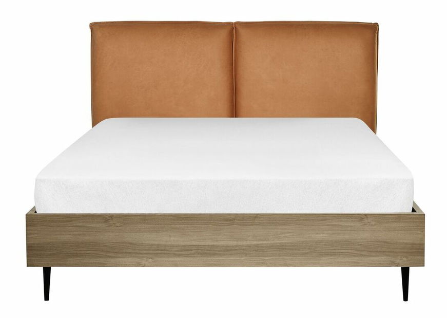 Manželská postel 180 cm Limza (hnědá)