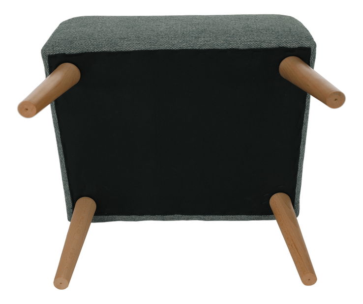 Taburet Saif (zelená + černá)