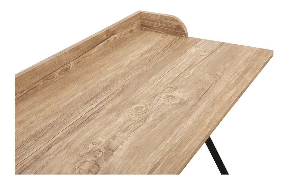 Psací stolek Oscilan (dub + černá)