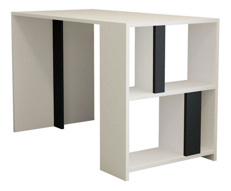 PC stolek Limba (bílá + antracit)