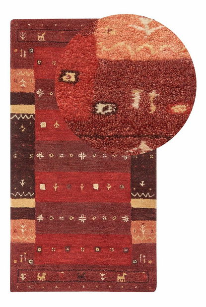 Koberec 80 x 150 cm Sinan (červená)