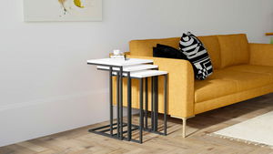 Set 3ks. konferenčních stolků Blacky