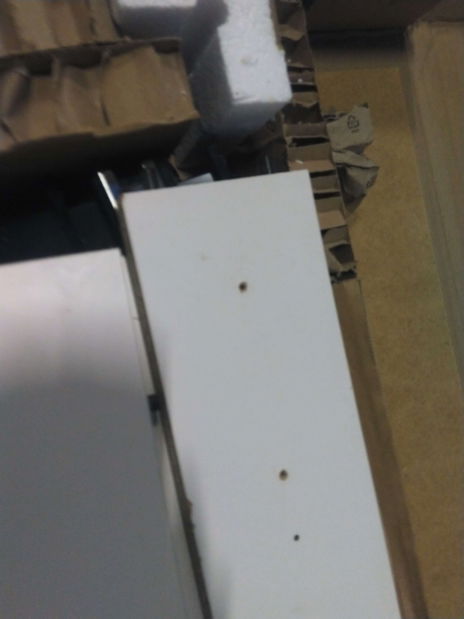 Nočný stolík Moteadas (biela + čierna) *bazar