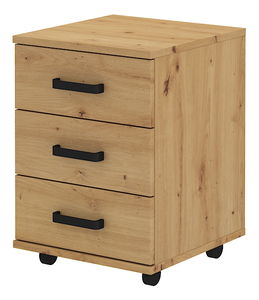 Kontejner Mantela 3S (dub artisan + černá)