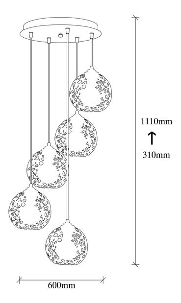Stropní svítidlo Fellia 790