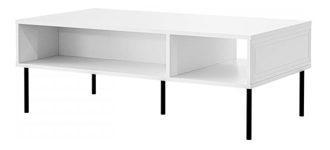 Konferenční stolek Godzes Bis (bílá + černá)