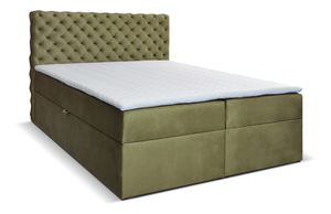 Boxspring postel 160 cm Orimis (zelená)