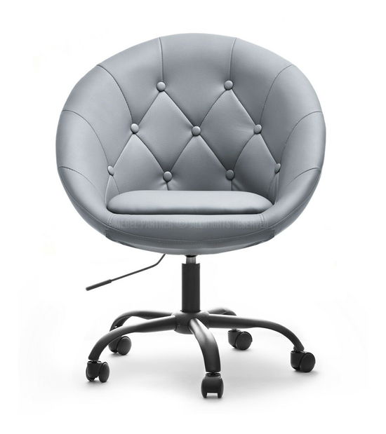 Křeslo Lush 4 (šedá + černá)