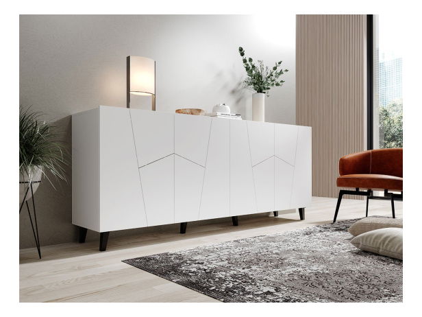 Komoda Itrulto (bílá) *výprodej