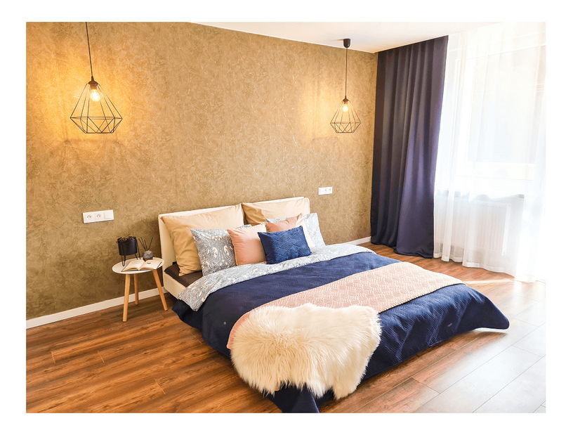 Manželská postel 160 cm Danala (s roštem)