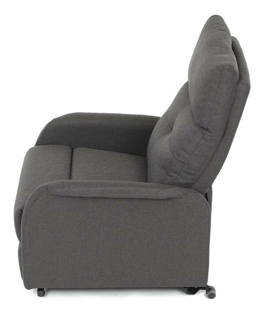Polohovací křeslo Truculenta (šedá)