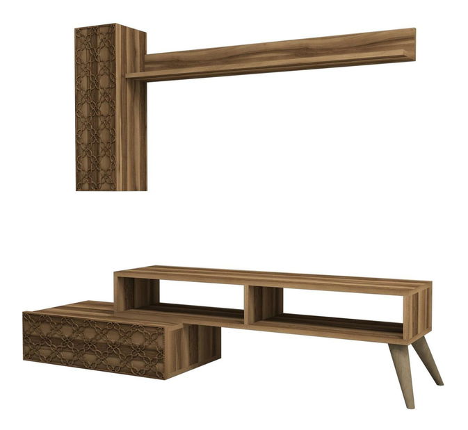 Obývací stěna Komite (ořech)