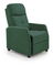 Relaxační křeslo Fallon (tmavozelená)
