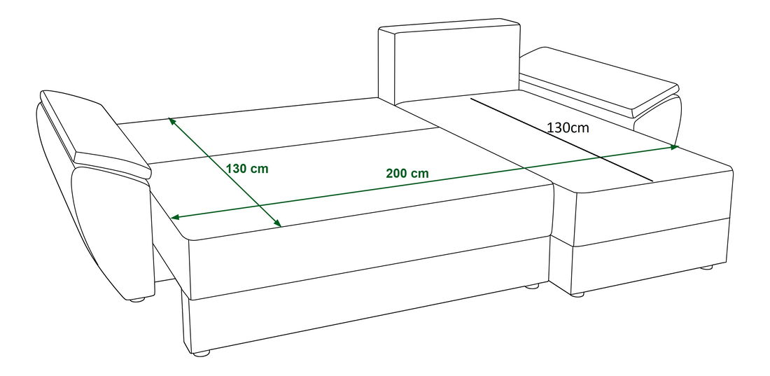 Rohová sedací souprava Radiant L2 (tmavě šedá) (P) *bazar