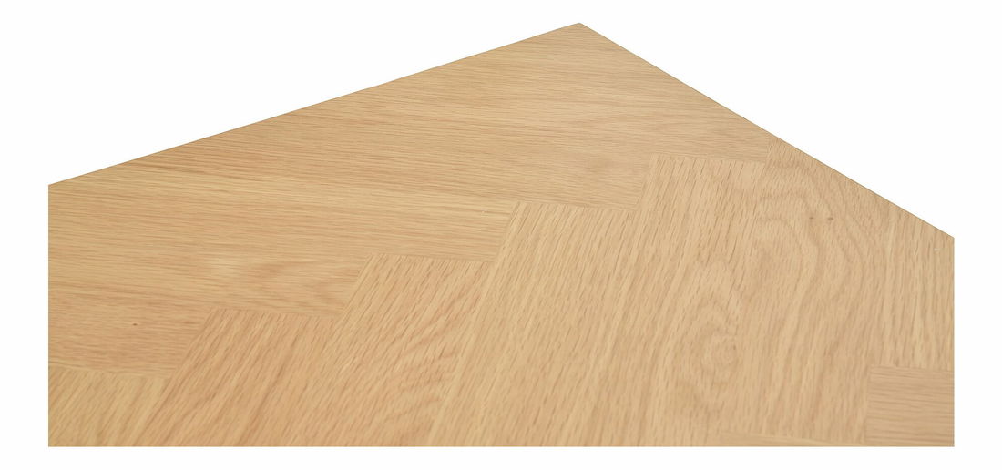 Konferenční stolek Alaloria (přírodní + černá)