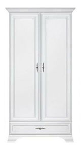 Šatní skříň Kuito SZF2D1S (alpská bílá)