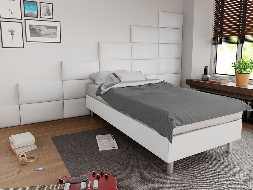 Čalouněný nástěnný panel Pag 60x30 (bílá) *bazar