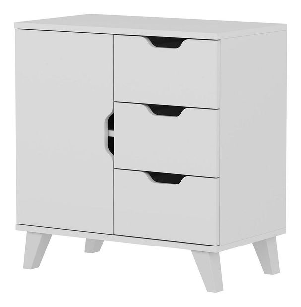 Komoda Venezia 3+1 (bílá)