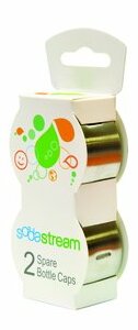 Náhradní víčko Sodastream na plastové láhve (nerez) (2ks)