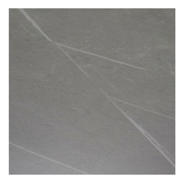 Jídelní stůl Fresia 1 (šedý mramor + černá) (pro 4 osoby)