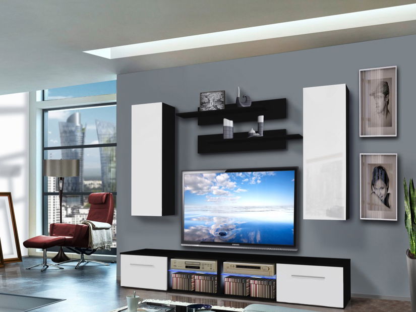 Obývací stěna Tubus 25 ZW TU A2 (s osvětlením)