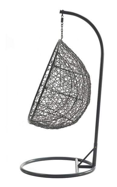 Závěsné křeslo Musika (přírodní + krémová)