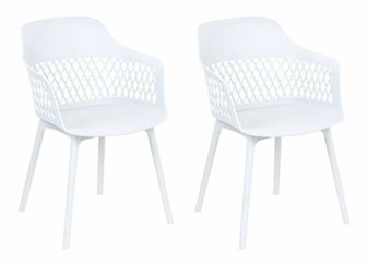 Set 2 ks jídelních židlí Anneli (bílá) *výprodej
