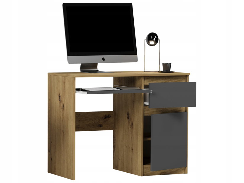 PC stolek Neller (artisan + antracit)