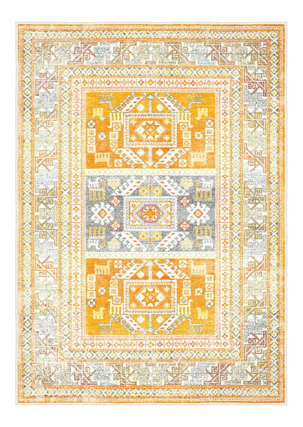 Koberec 120 x 180 cm Kecke 77 (žlutá)