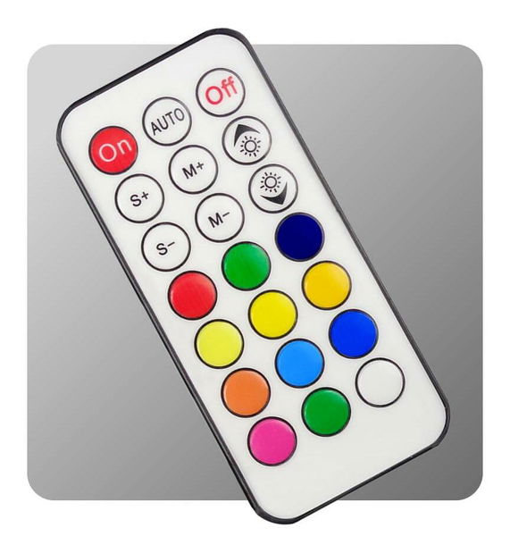 PC stolek Hyperion 1.7 (černá + vícebarevná) (s LED osvětlením)