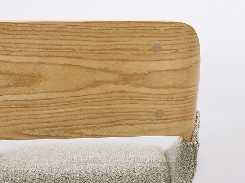 Barová židle CH61 (béžová + šedá)