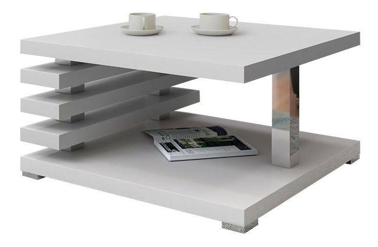 Konferenční stolek Koramo (bílá)