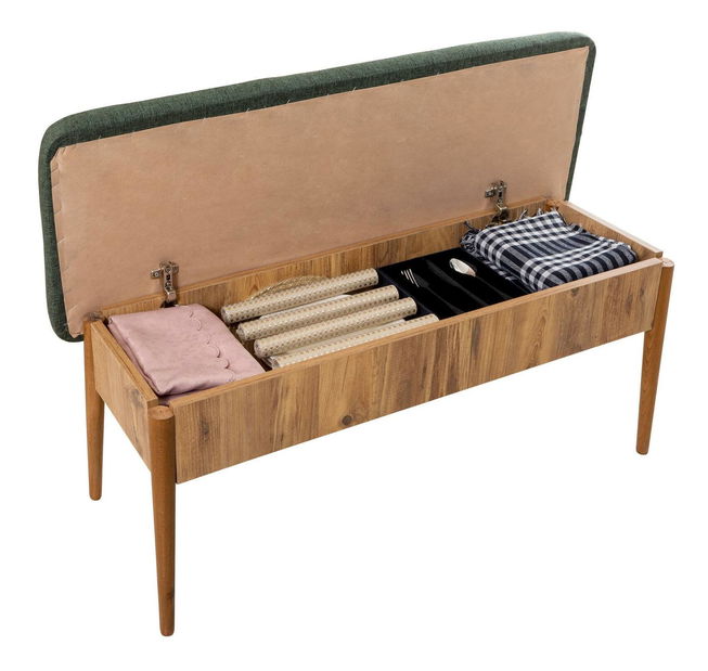 Lavice Vlasta 5 (atlantická borovice + zelená) (s úl. prostorem)