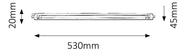 Podhledové svítidlo Slim 2343 (bílá)