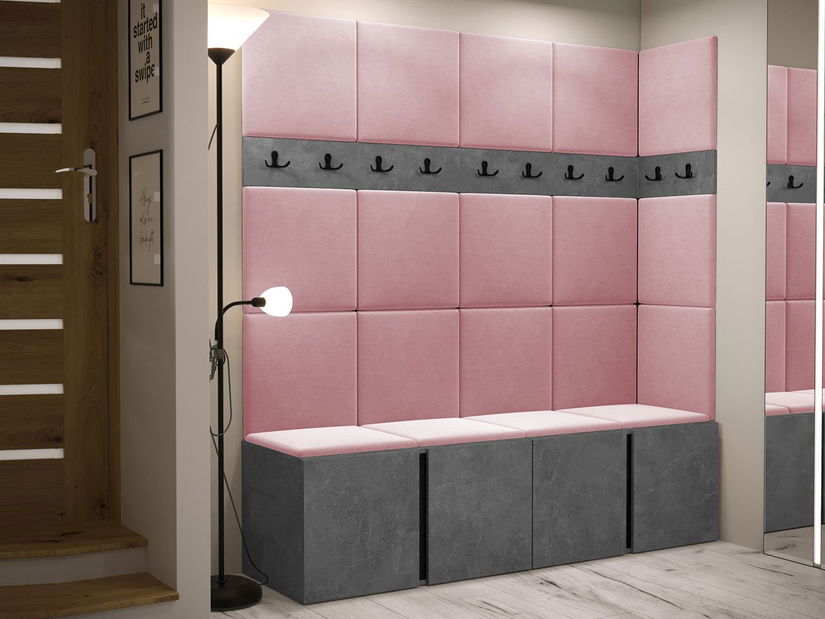 Předsíň Tovenaz II (dub artisan + černá)