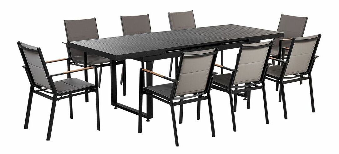  Zahradní sestava Valerian/Busetta (černá)