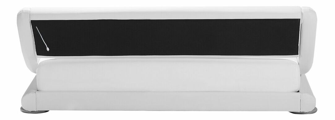 Manželská vodní postel 180 cm Anais (bílá) (s roštem a matrací)