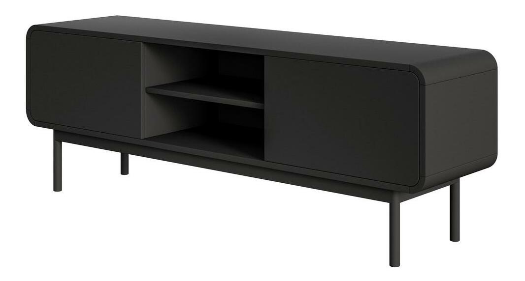 TV skříňka/stolek Orro O6 (černá) *výprodej