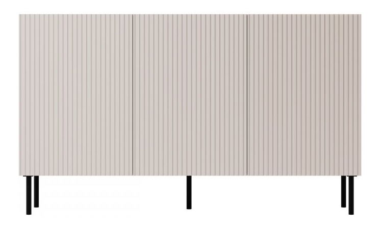 Skříňka Lasiowa 156 3D (kašmír + černá)