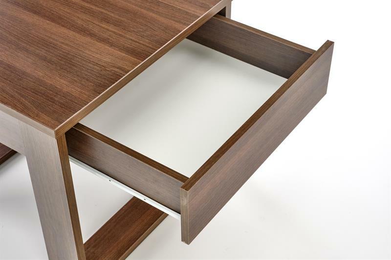 Konferenční stolek Nassia (tmavý ořech)